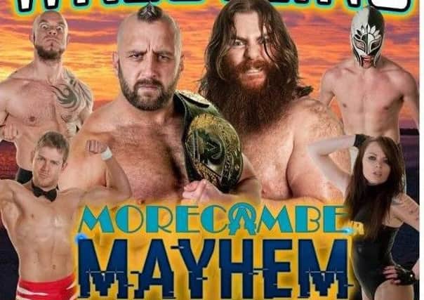 Stixx and Big Damo will fight in the main event of Saturday's Morecambe Mayhem show.