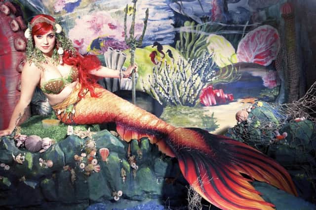 Lili the mermaid will appear at the Morecambe Variety Festival.