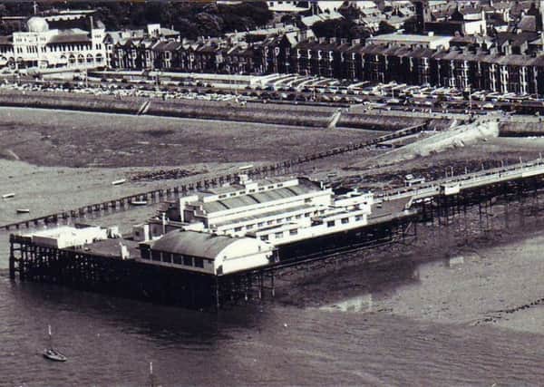 Morecambe Central Pier in 1970. Is it coming back? No.