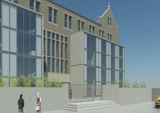 An artist's impression of how the Gillows building would look.