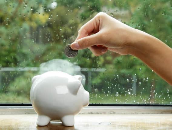Keep some rainy day money when setting up investments