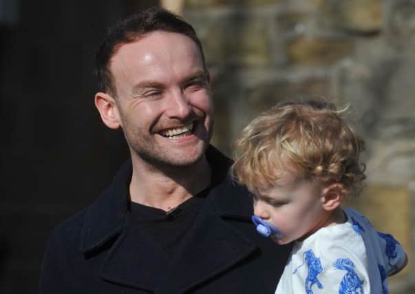 The Voice contestant Kevin Simm is greeted by enthusiastic family and friends at his home-coming ahead of the TV show final, as a film crew captured the event.