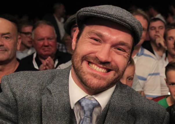 Tyson Fury. Picture: Lawrence Lustig