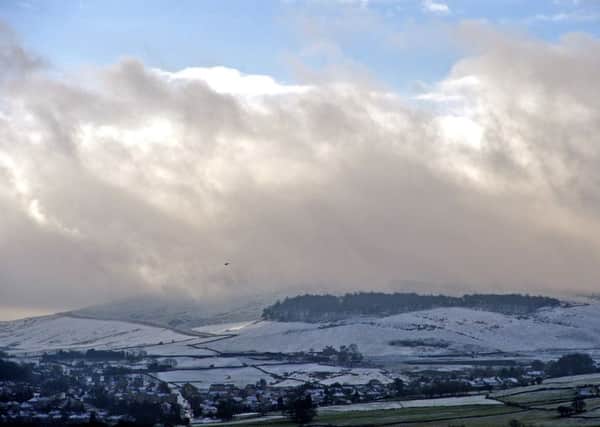 Snowfall on the hills is forecast