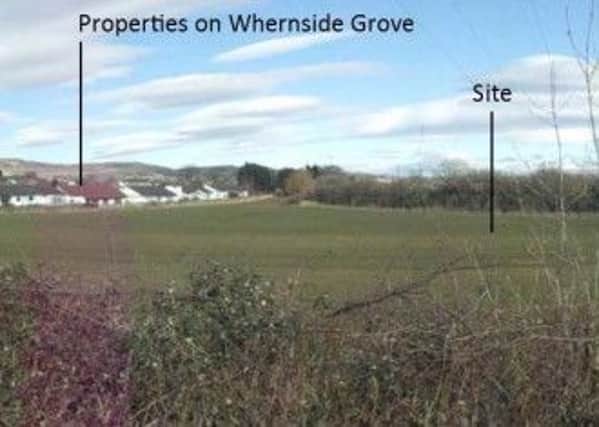 The proposed site for 158 new homes in Carnforth