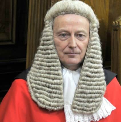 The new Recorder of Preston, Judge Mark Brown