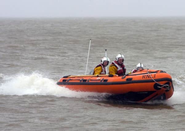 The Morecambe inshore Lifeboat
