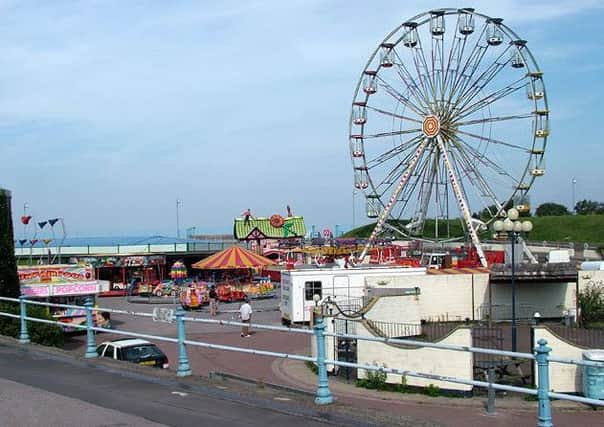 The former Dome and Bubbles site in Morecambe.