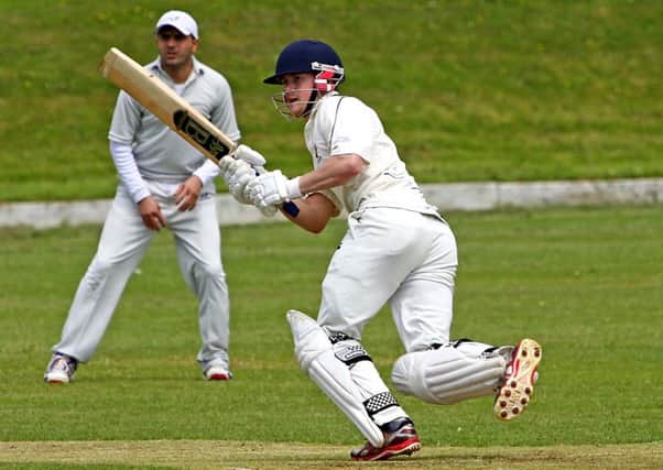 Charlie Swarbrick chipped in with bat and ball for Lancaster and Barrow.