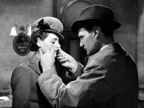 Celia Johnson and Trevor Howard share a tender moment in Brief Encounter