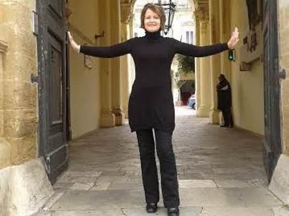 Carol Forster defends the Italian town of Barletta