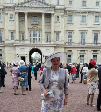 Wendy at Buckingham Palace
