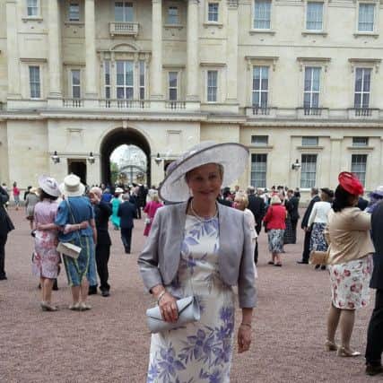 Wendy at Buckingham Palace