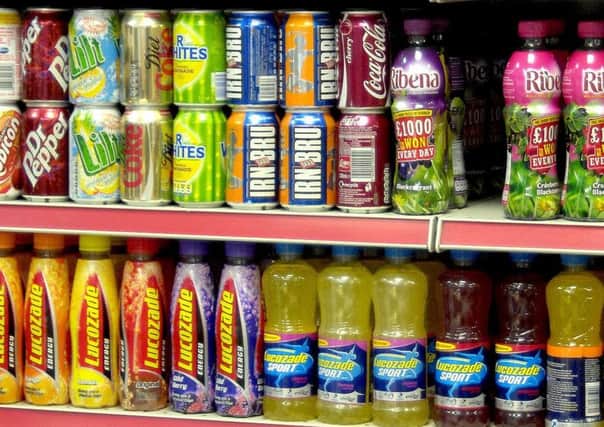 Sugary drinks. Picture by PA.