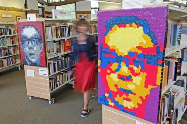 An Eric Morecambe art exhibition is one of many events which take place at Morecambe Library.