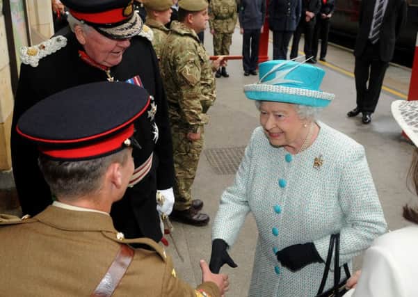 The Queen paid a visit to Lancaster and Bilsborrow last year.