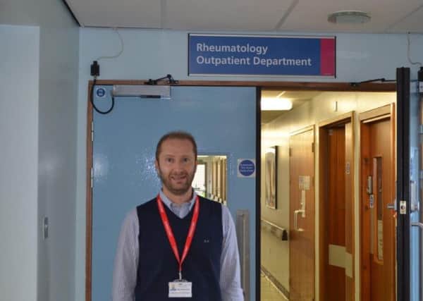 Dr Masserotti has joined the rheumatology department at the RLI.