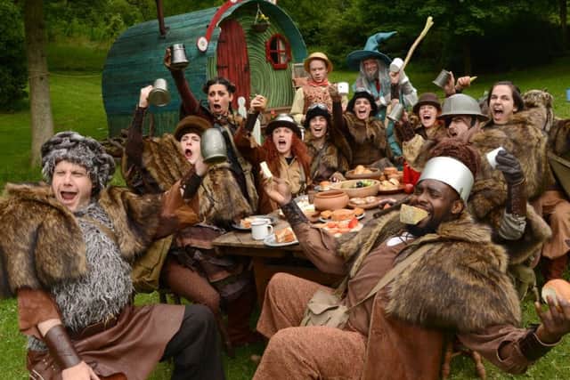 A scene from The Dukes's Hobbit. Picture by Darren Andrews.