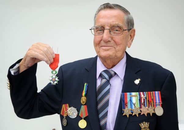 Alan Jones, of Heysham Road in Heysham, who has been awarded France's highest accolade, the Legion D'Honneur.  PIC BY ROB LOCK