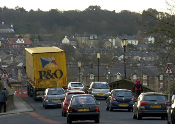 HGVs could be banned from parts of Lancaster.