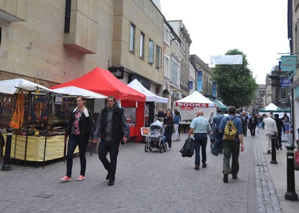 Lancaster city centre has received a boost to help transform its high streets.