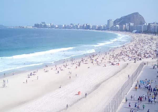 Copacabana beach, Rio.