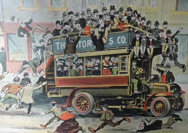 One of the thousands of postcards which helped to make a record sale for 1818 Auctioneers at their two day fine art sale.