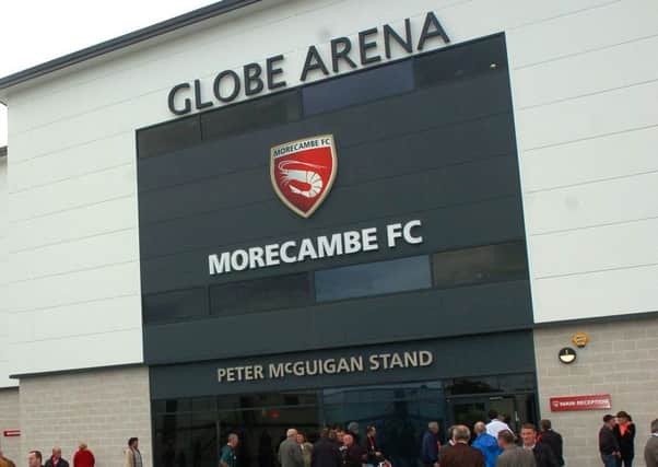 The Globe Arena, Morecambe.