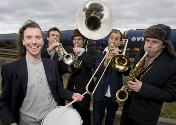 Five-piece Newcastle band, The Baghdaddies.