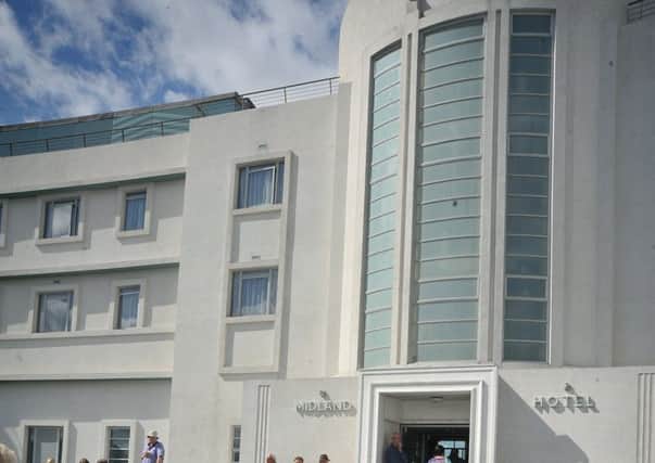 The Midland hotel in Morecambe. PIC BY ROB LOCK 5-9-2015
