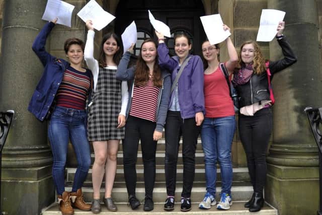 Kate Shaw, Marianne Rees, Chloe Scanlon, Rebecca Dale, Anna Rankin and Rose Stanley from Lancaster Girls' Grammar School.