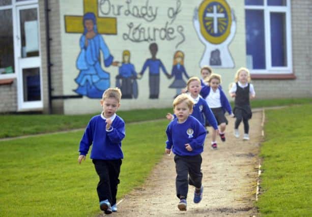 Carnforth schools Let`s get Moving at Our Lady of Lourdes Primary School (self-care initiative)