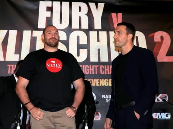 Tyson Fury and Wladimir Klitschko will face each other again in Manchester