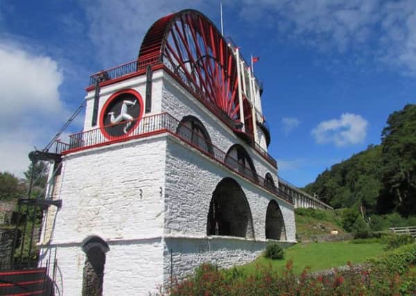 The Laxey Wheel, the largest working waterwheel in the world