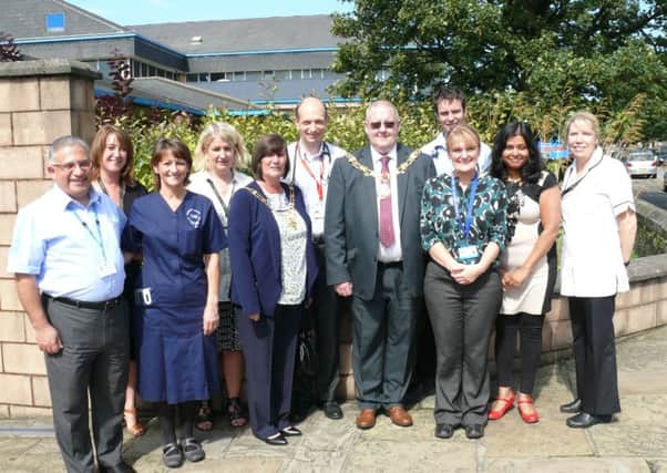 Mayoral visit to the RLI for info on diabetes hub