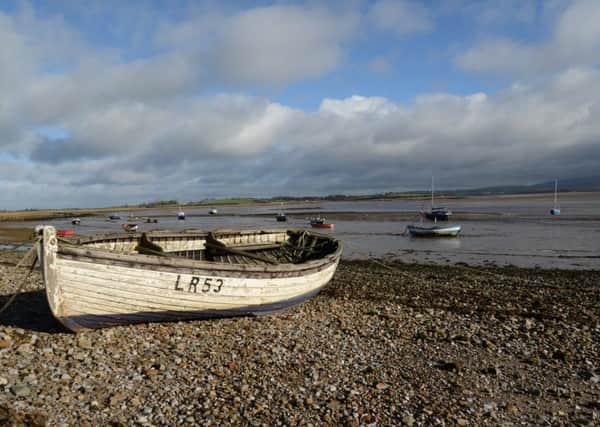Sunderland Point on the Lune estuary, close to Morecambe Bay.  You reach it via a single-track road from Overton across a marsh that is flooded at high tide. Graham Wilkinson, from Chipping