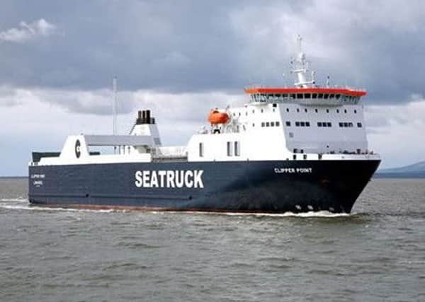 The Seatruck Clipper Point.