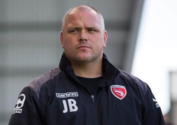 Jim Bentley (above) will be pitted against Keith Curle