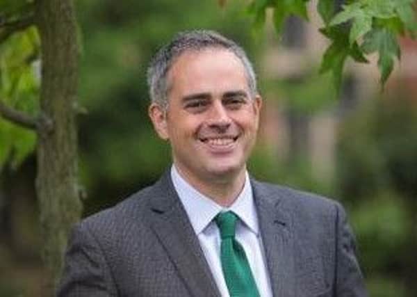 National Green Party leader Jonathan Bartley.