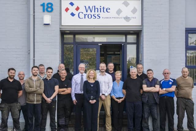 The team at White Cross Rubber Products.