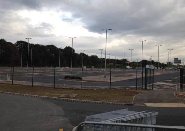 The new Park & Ride in Caton Road, Lancaster.