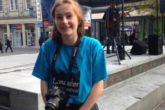 Youth music organiser Maya Murray-Reynolds, 15, from Lancaster