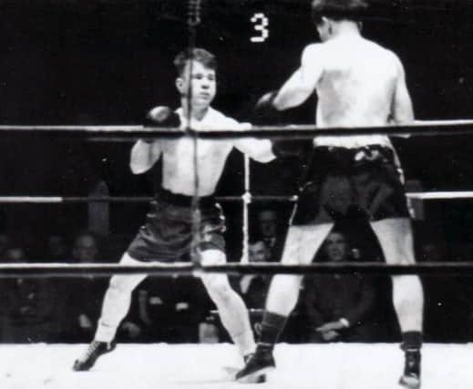Billy Nelson during his boxing career.
