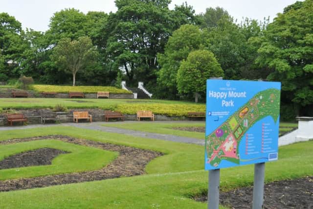 Coun Blamire points out that both Morecambe and Lancaster have a flagship council-run park, Happy Mount Park (pictured) and Williamson Park.