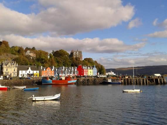 Colourful Tobermory, in the Isle of Mull