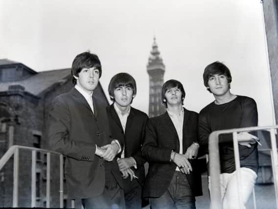 The Beatles in Blackpool ahead of their appearance at the Opera House on August 16, 1964