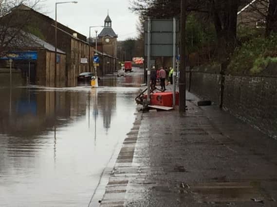 Flooding on Caton Road last December during Storm Desmond.