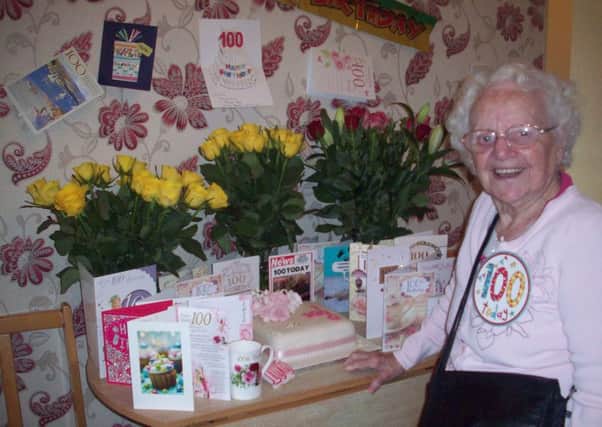 Beatrice Gaskell has celebrated her 100th birthday.