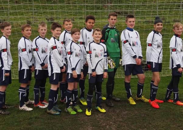 Teams in the Lancaster and Morecambe Service to Youth league wore the armbands during their matches on Remembrance Sunday.