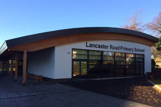 The new extension at Lancaster Road Primary School.
